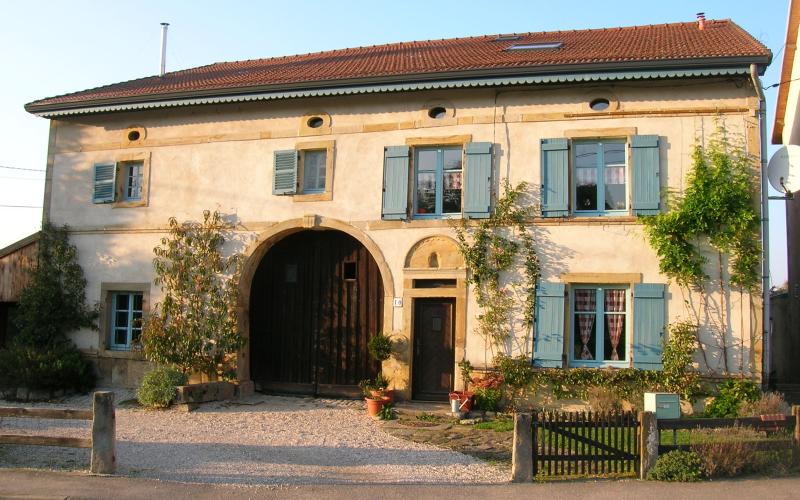 Les fermes typiques dans les Vosges