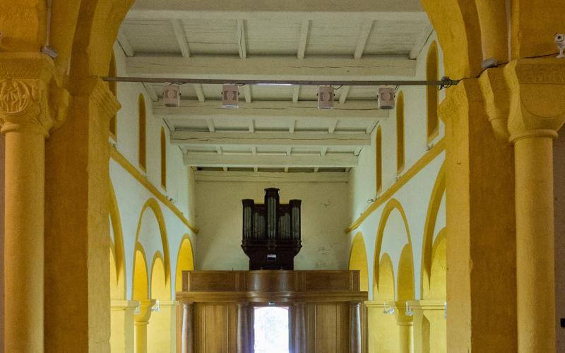 L'église romane de Champ-le-Duc ©Philippe Poix